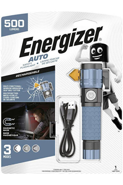 Energizer Επαναφορτιζόμενος φακός LED IPX4 με μέγιστη φωτεινότητα 500lm