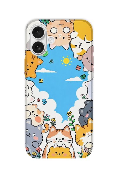 lelia iPhone 16 Plus Compatible Printed Transparent Phone Case |   Collection...