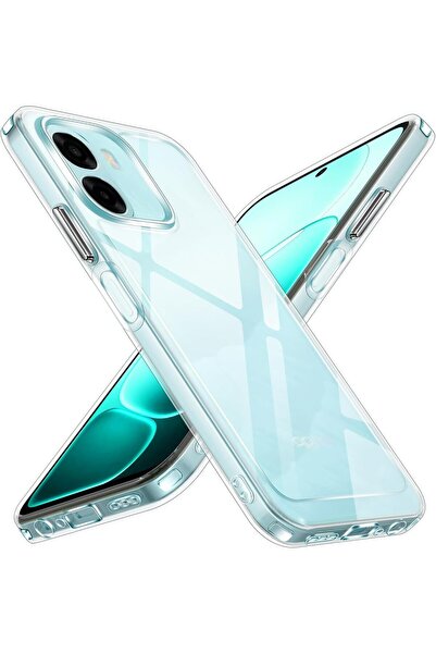 m.tk moveteck Oppo A6X A6T Uyumlu Kılıf Kamera Çıkıntılı Korumalı Yumuşak Şef...