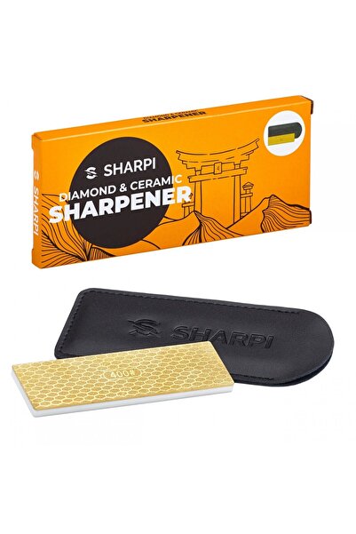 Sharpi Ascutitoare de cutite, Sharpi, diamant/ceramica, 100x30x5.5mm