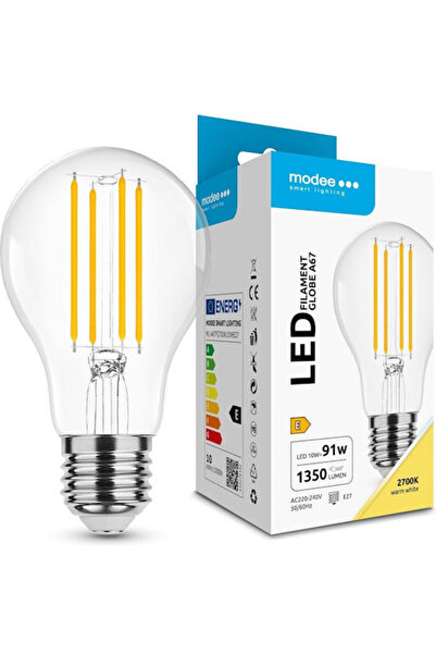 Other Modee Lighting Λάμπα LED 10W 112mm για ντουί E27 και σχήμα A67 Θερμό Λε...