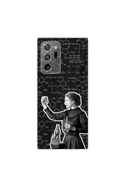 PPKin Samsung Galaxy Note 20 Ultra Compatible Scientist 3 Design Transparent ...