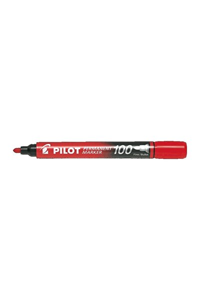 Pilot Μαρκαδόρος Μόνιμος Λεπτός Κόκκινος (SCA-100-FR)
