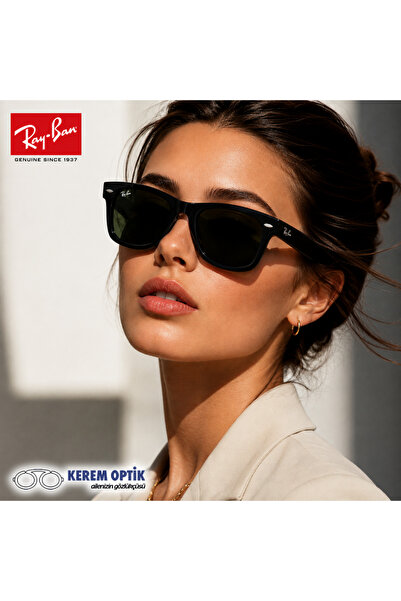 Ray-Ban WAYFARER UNISEX KEMİK GÜNEŞ GÖZLÜĞÜ RB2140F 901 52