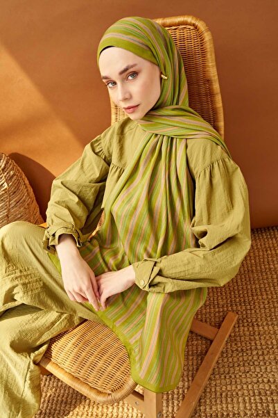 Silk Home Riva Shawl Tencel Line Pistachio Green