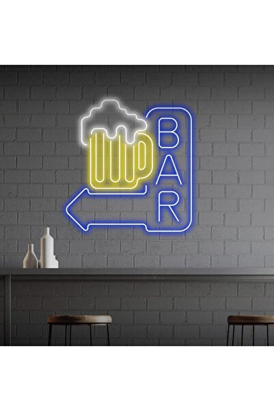 NEON TABELACIM BAR Yazılı ve Şekilli Neon Tabela
