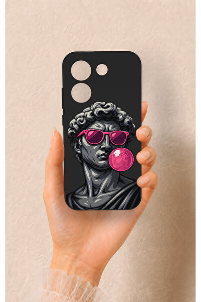 Vip Case Poco X8 Pro Uyumlu Pop David Desenli Silikon Kılıf