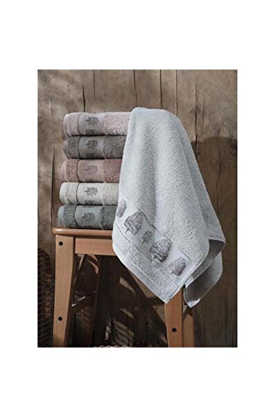 Pupilla Bambo 6'Lı Paket El-Yüz Havlu Seti 50*90 Freya