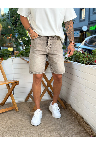 manch collection Basic Regular Denim Shorts