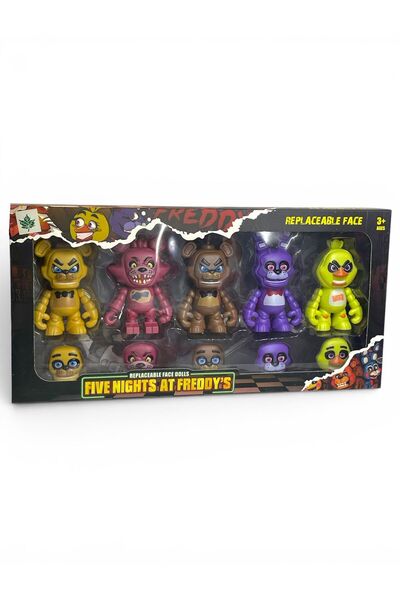 SCOWETTO Five Nights At Freddy,s 10 Cm 5Li Karakter Figür