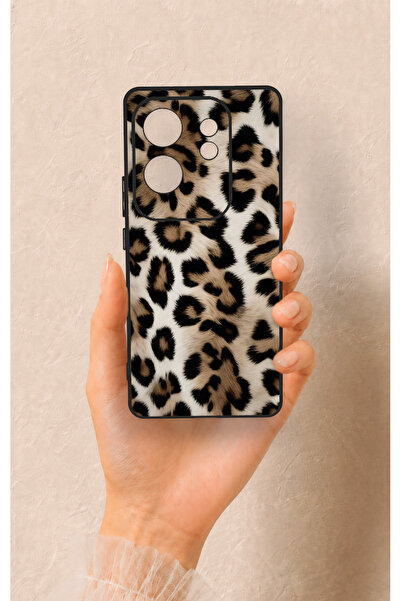 Vip Case İnfinix Zero 30 Uyumlu Leopar Derisi Desenli Silikon Kılıf