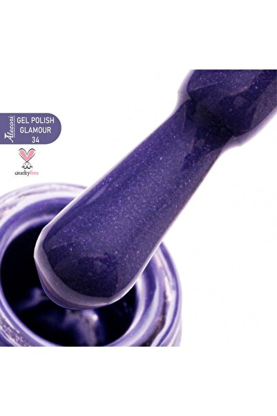 ALEZORI Βερνίκι Τζελ Γκλάμουρ 34 (Αρ. 163 Λαμπερό) 15ml