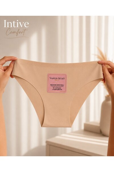 İntive Lingerie Intive Comfort Luna Silicone Anti-Slip Laser Cut Regular Wais...
