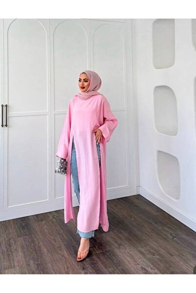 Rose Design Boutique SİNDA UZUN YIRTMACLI ABAYA