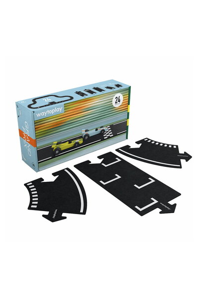 waytoplay Grand Prix car track, 24 pieces