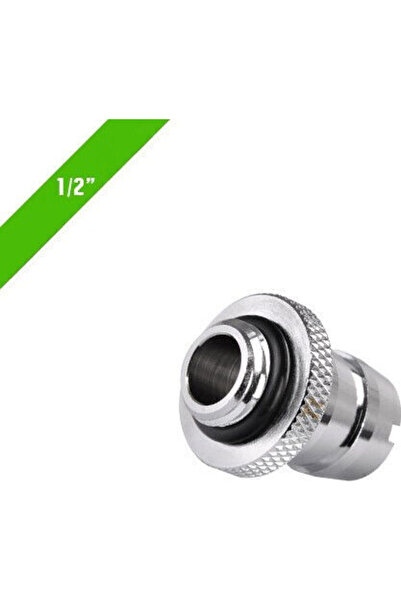 THERMALTAKE Fitinguri Pacific cu racorduri canelate de 1/2” ID, argintii