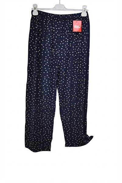 elma abone Plus Size Women's Summer Circular Viscose Combed Cotton Pants