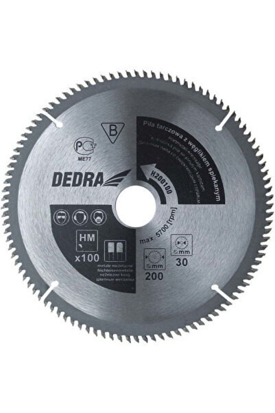 dedra Disc de tăiere pentru lemn, diametru 250mm, cu 100 de dinți, 1 bucată