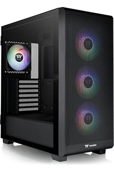 THERMALTAKE S250 TG ARGB Carcasă PC Gaming Midi Tower cu Fereastră Laterală N...