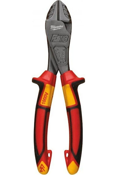 Milwaukee Clește tăietor lateral unghiular pentru electrician, lungime 200mm,...