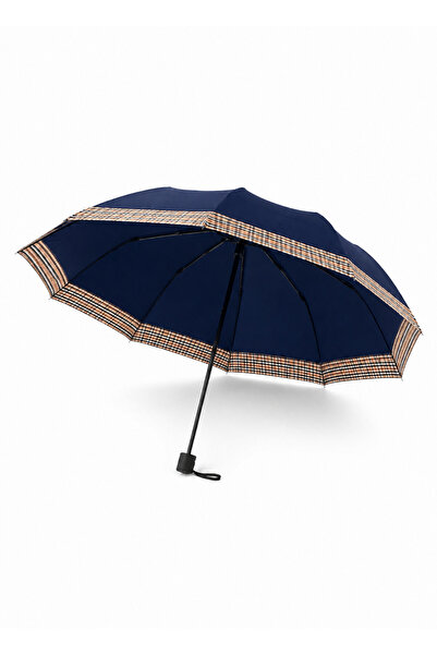 BRANDLESS Umbrelă pliabilă bleumarin, compactă, cu protecție solară