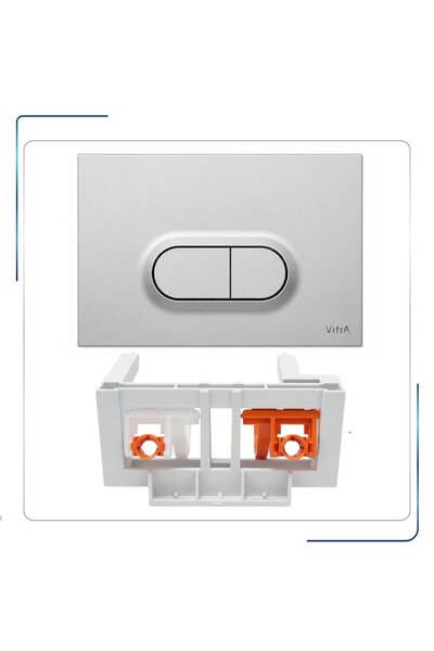 VitrA 740-0585+436462YP Mekanik Dönüşüm Seti Mat Krom