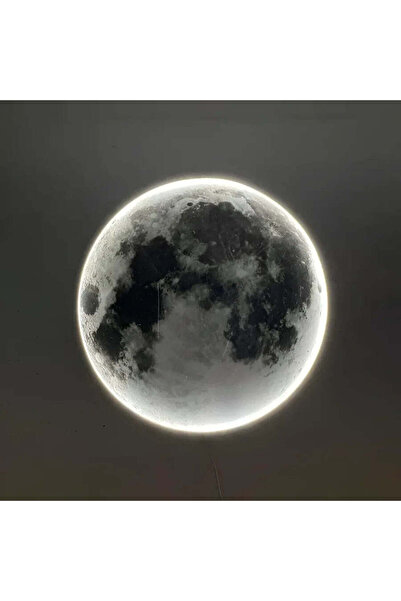 La Cucu Διακοσμητικό Φωτιστικό Τοίχου LED Luna 54W Διάμετρος 80 εκ. Θερμό Φως...