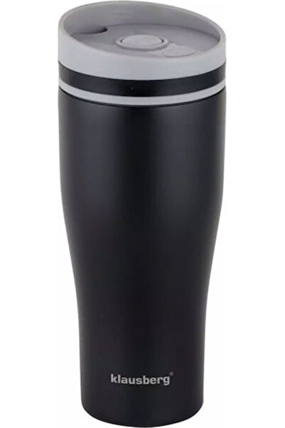 Klausberg Termos de sticlă 380ml Negru