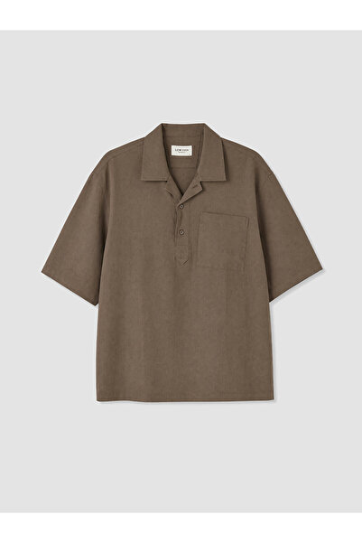LC Waikiki Cămașă pentru bărbați NEVAVM Regular Fit 100% in, cu diferență de ...