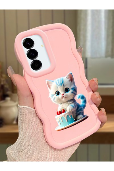 Hontinga Samsung Galaxy A36 5g Compatible Case Camera Protective Pink Silicon...
