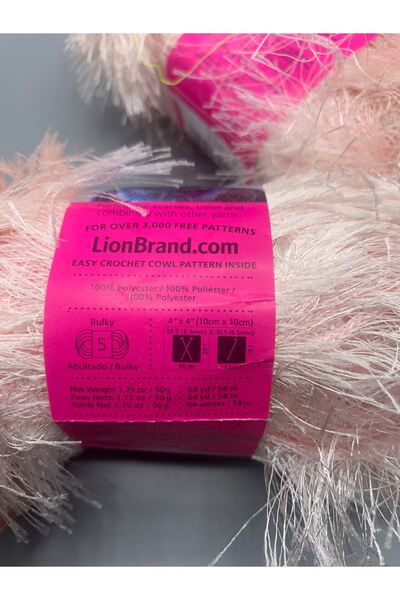 Oxford İplik 3 X 40 Gram Luxury Bearded Rope Powder Pink