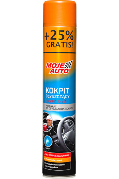 Moje Auto Σπρέι Γυαλίσματος για Ταμπλό Αυτοκινήτου με Άρωμα Λεμόνι 750ml Κωδι...