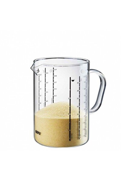 GEFU Cana gradata Meti, Gefu, 1000 ml, sticla borosilicata, 15x11.5x16cm, tra...