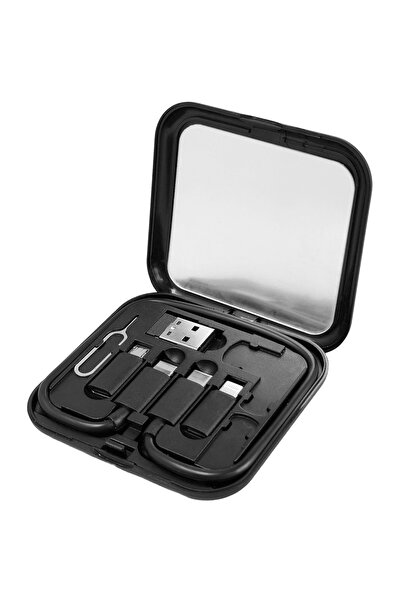 POWERTECH all in one κιτ φόρτισης με καλώδιο & αντάπτορες CAB-U162, 60W, 30cm...