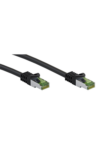 goobay καλώδιο δικτύου 61096, CAT 8.1 S/FTP, copper, LSZH, 5m, μαύρο