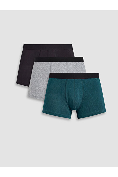 LC Waikiki Boxeri bărbați din bumbac elastic, pachet de 3