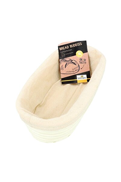 Birkmann Cos de fermentare pentru paine, Birkmann, 30x14x6.5cm, ratan , cu hu...