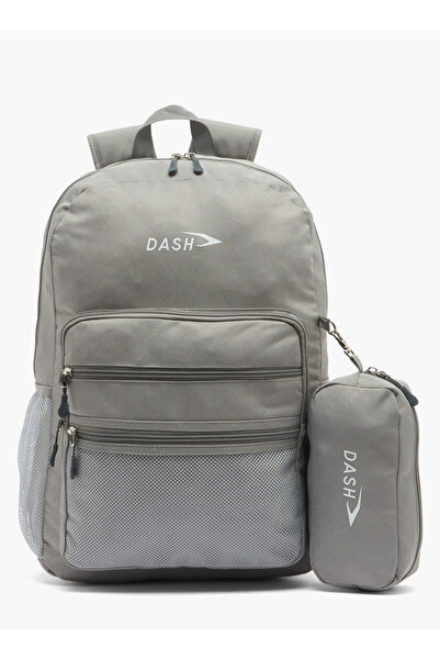 Dash Solid 2-Piece School Backpack Set for Kids 13 Years+ with Pencil Pouch