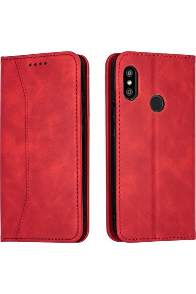 Bodycell Θήκη - Πορτοφόλι Xiaomi Mi A2 Lite / Redmi 6 Pro - Red