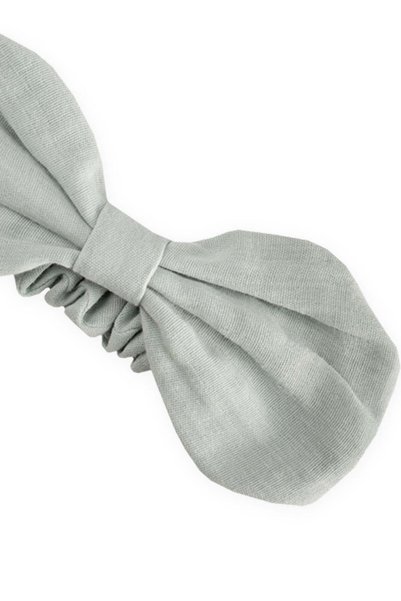 Cigit Muslin Elastic Bowknot Bandana Mint Green