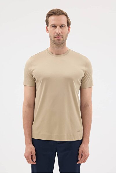 Paşahan Crew Neck 100% Mercerized Cotton Men's T-Shirt