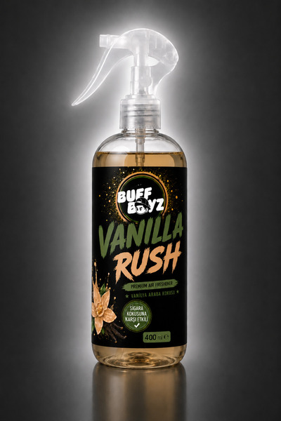 BUFFBOYZ Araba Kokusu Vanilya - Vanilla Rush - Uzun Süre Kalıcı Sprey Oto Kok...