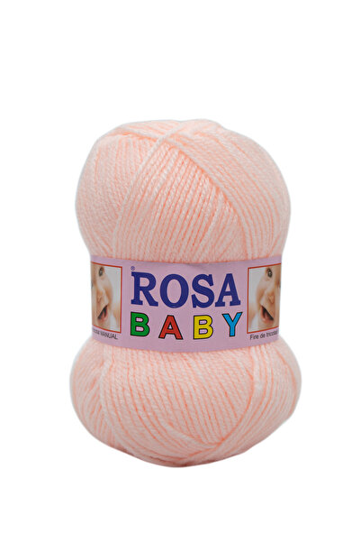 ROSA Pachet fir tricotat Baby, pachet 10 bobine, 400 g/pachet, culoare roze, 898