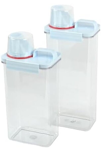 Yıldızan Nry Shop Pikas 2-Pack Large Size Storage Container – Lid with Scale,...