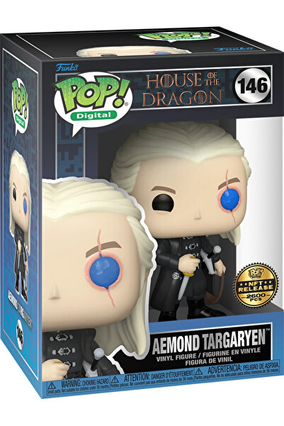 Funko House of the Dragon – Aemond Targaryen Pop! #146 (NFT Release Exclusive...