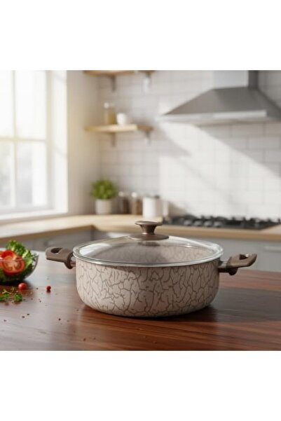 Yıldızan Edl Shop Desert 22 cm Sunday Pot, Patterned Edl Shop 1290799