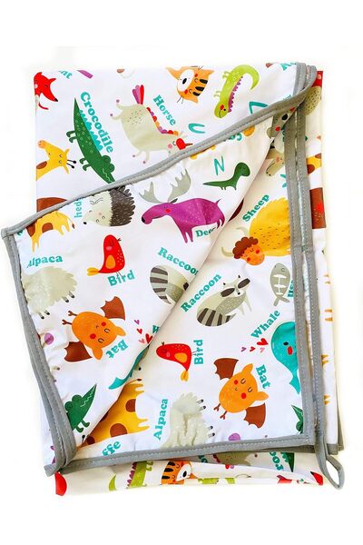 Yıldızan متجر msa، مفرش طاولة/أرضية مقاوم للماء من Yorni Zoo، مقاس 145x300 سم...