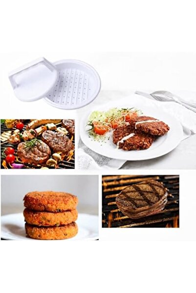 Yıldızan Msa Shop Hamburger Patty Mold, Ergonomic Handle Burger Press, Round ...