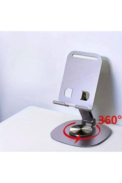Yıldızan Edl Shop Metal Aluminum 360 Degree Rotatable Yk Design Tabletop Phon...