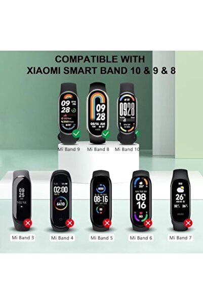 Yıldızan tua shop Xiaomi Mi Band 10/9/8 için Yedek Şarj Kablosu 100 Cm Uzunlu...